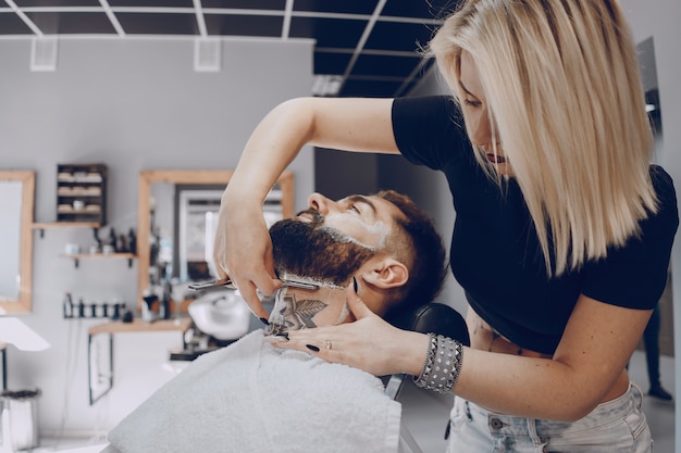 guy in the barbershop