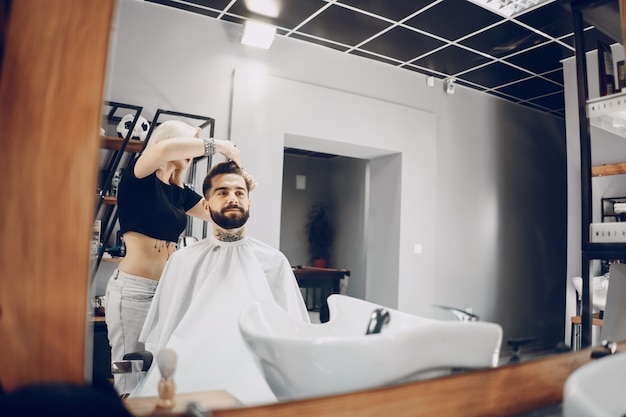 guy in the barbershop