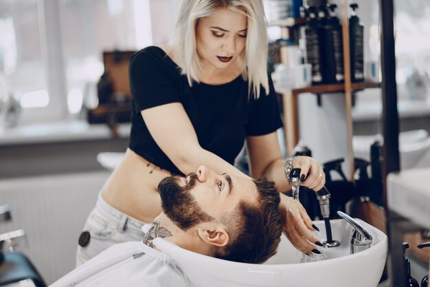 guy in the barbershop