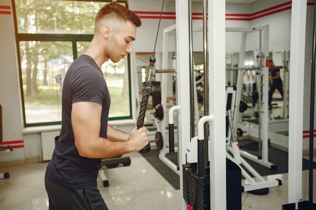 Guy in a gym