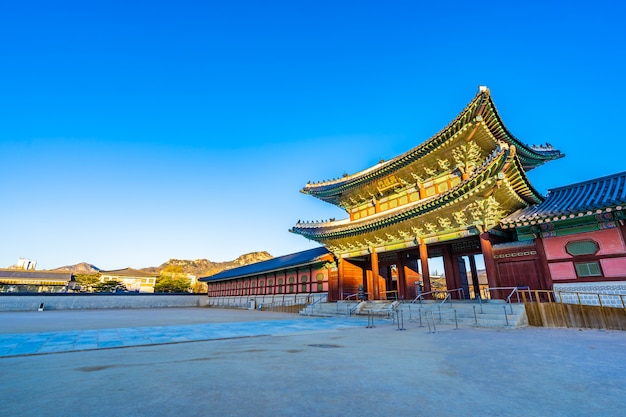 Free photo gyeongbokgung palace