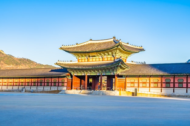 Free photo gyeongbokgung palace