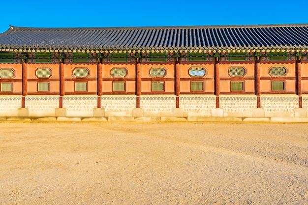 Foto gratuita palazzo gyeongbokgung