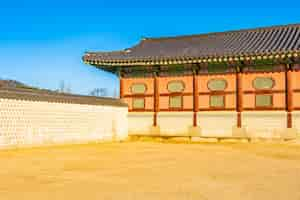 Free photo gyeongbokgung palace