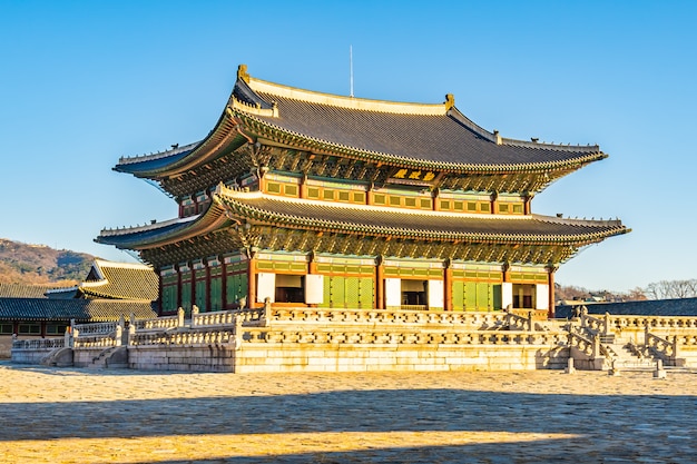 Free photo gyeongbokgung palace