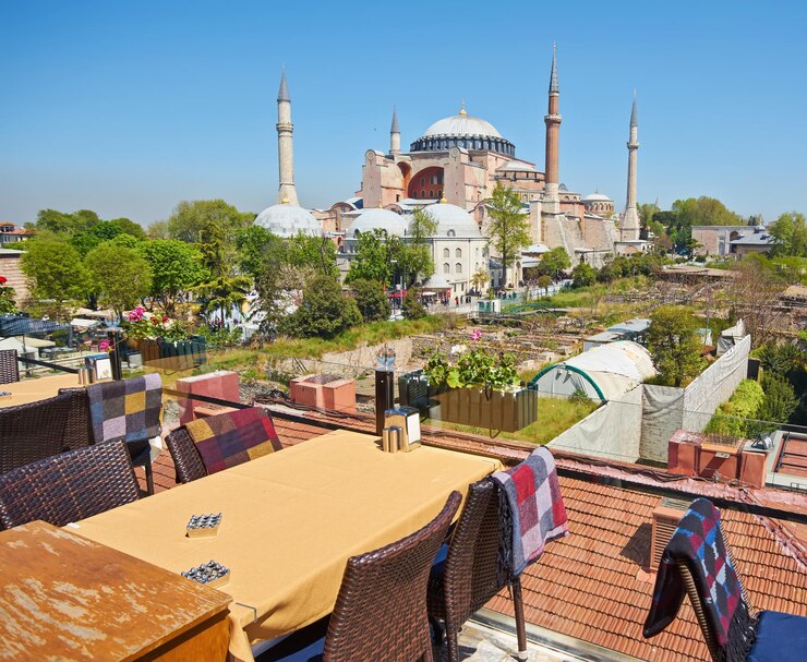 Free Photo haghia sophia in istanbul turkey