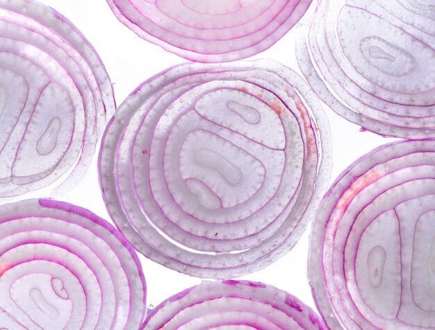 Half onions view