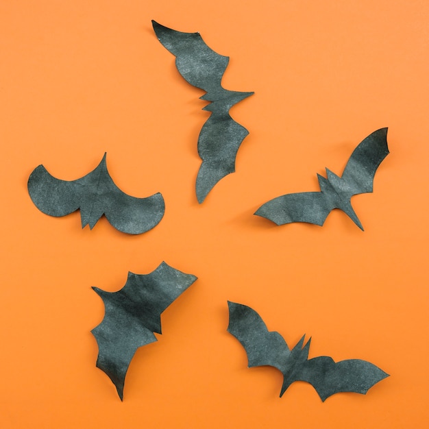 Halloween application with flying bats