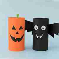 Free photo halloween paper decorations