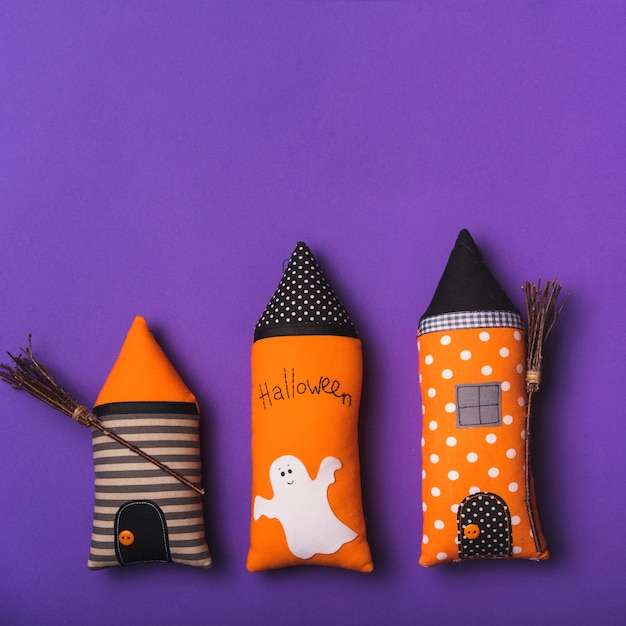 Free photo halloween soft towers