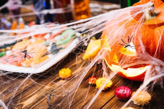 Free photo halloween still life