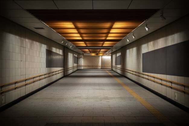 Hallway of a building