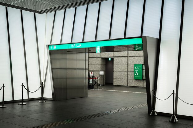 Hallway of a building