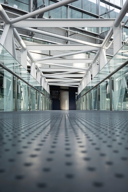 Free photo hallway of a building