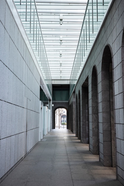 Hallway of a building