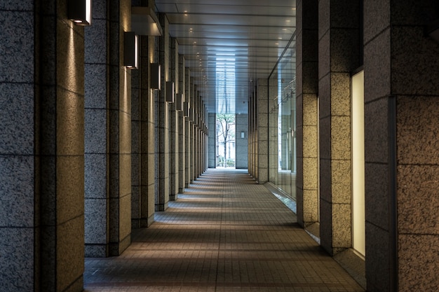 Hallway of a building