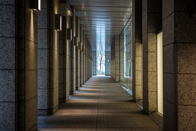 Hallway of a building