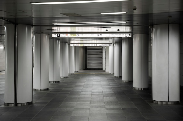 Hallway of a building