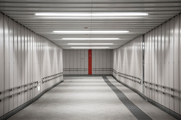 Hallway of a building