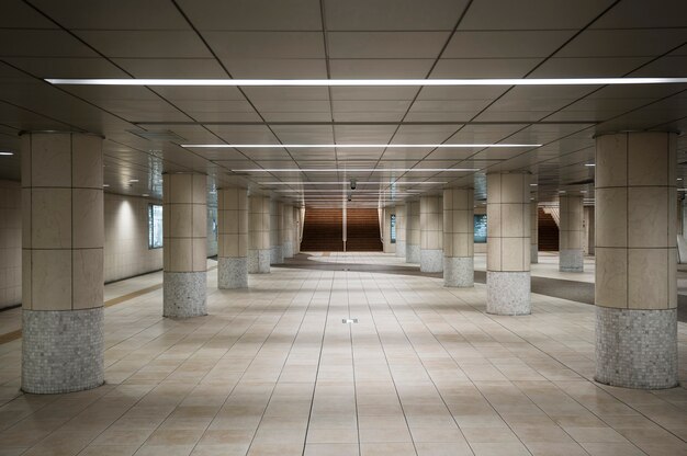 Hallway of a building