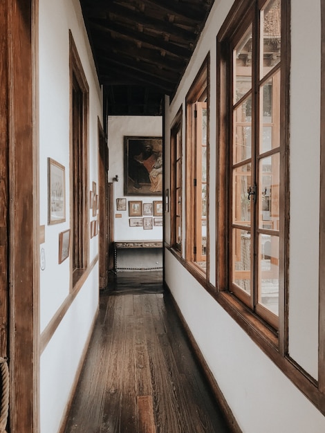 Hallway of rural house