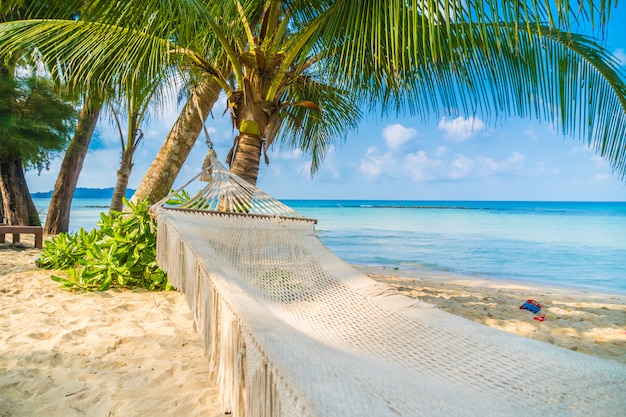 Hammock on the beach