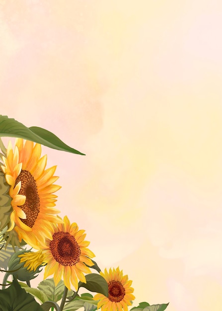 Sunflower Background Images - Free Download on Freepik