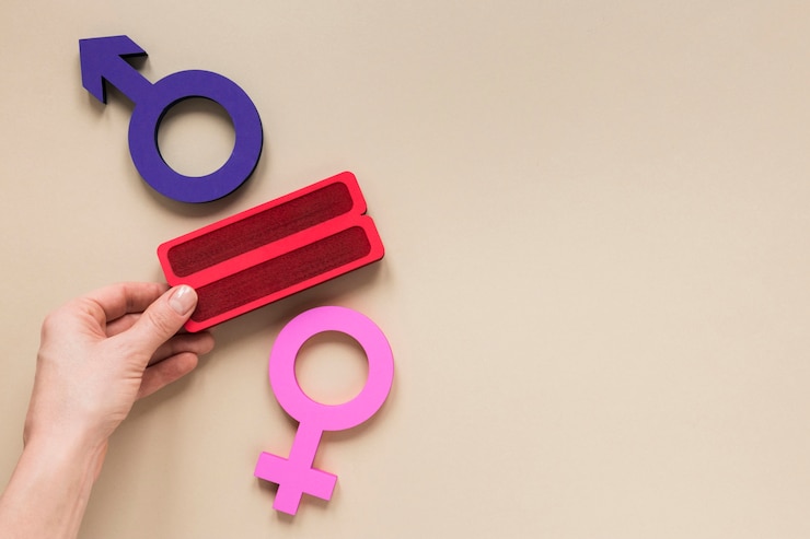 Free Photo hand holding equal rights symbol