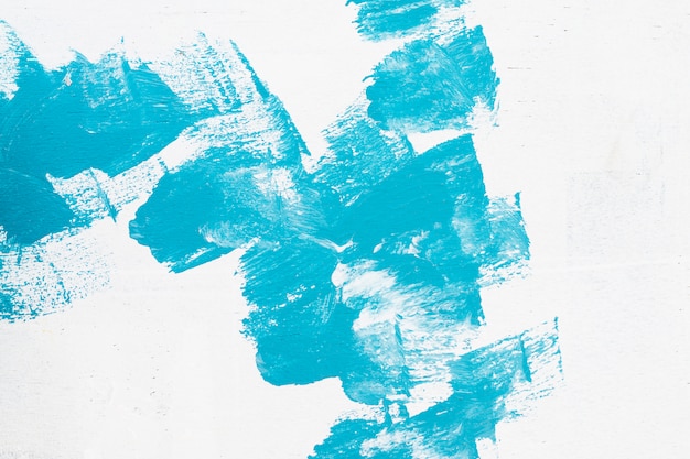 手描きのブルーの抽象的な水彩画の背景