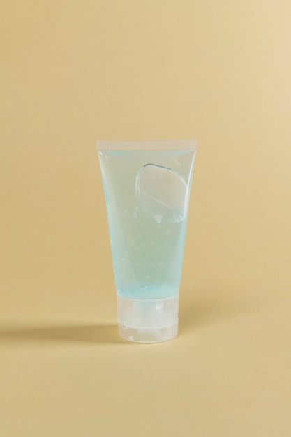 Hand sanitizer gel tube