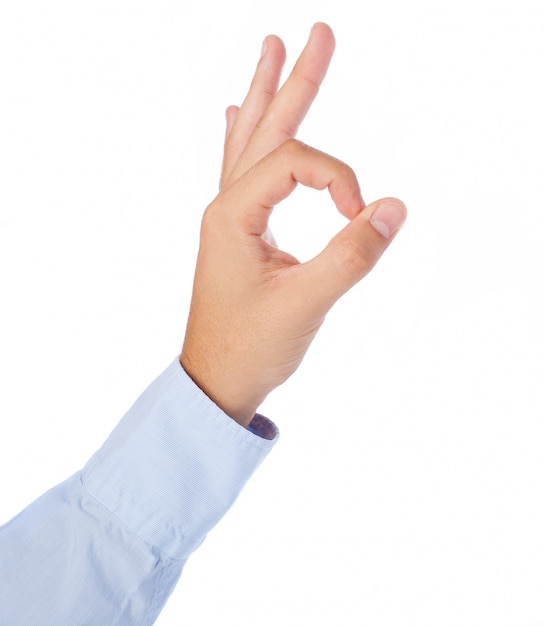 The a-Ok Hand Sign is Signify that Everything S Going Just Fine. this is  the Perfect Hand Gesture To Communicate All is Imagem de Stock - Imagem de  dedo, humano: 144400997