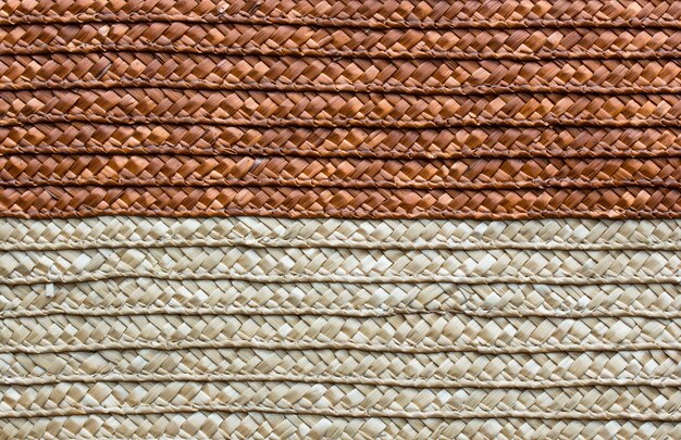 handcraft rattan woven texture background