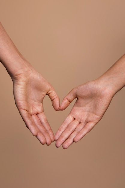 Heart shape pose Stock Photos and Images | agefotostock