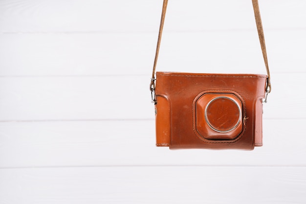 Free photo hanging camera case