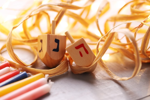 Free photo hanukkah decoration