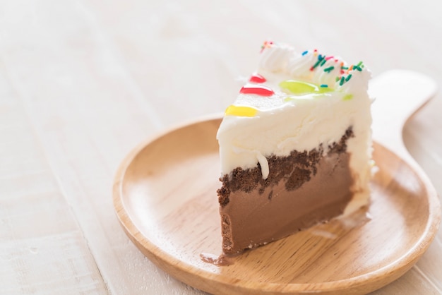 happy birthday cake on table