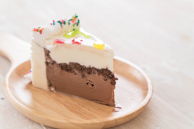 happy birthday cake on table