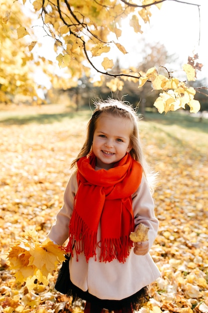 Free Photo | Happy family on autumn walk