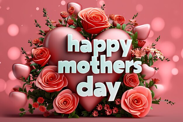 Happy mothers day celebration