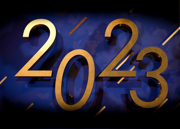 Free Photo happy new year 2023