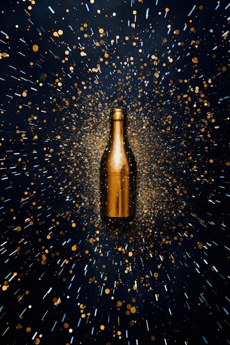 Free Photo happy new year 2024 celebration