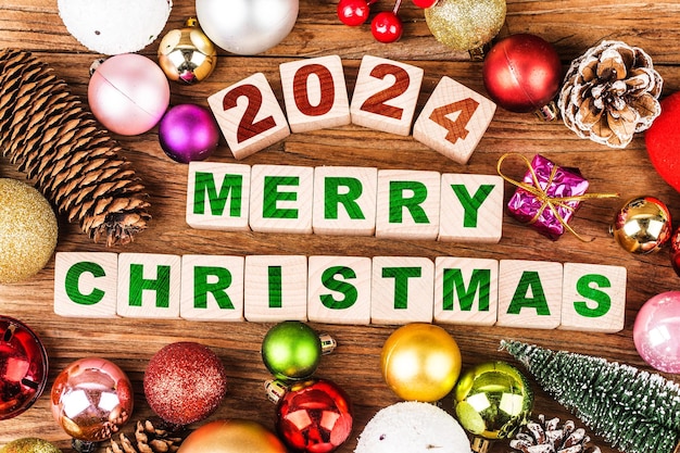 Счастливого Нового года 2024 Рождества Рождество 2024 Рождественские подарки размещены в праздничной атмосфере