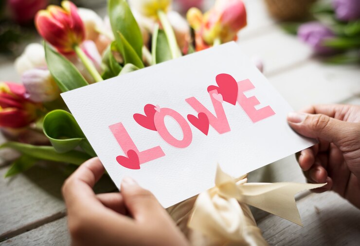 Free Photo happy valentines card