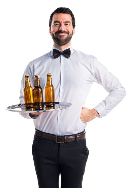 Happy waiter