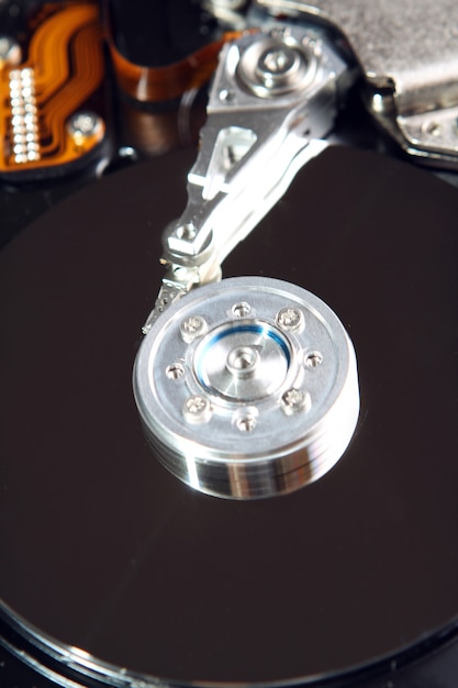 Hard Drive Disc close up