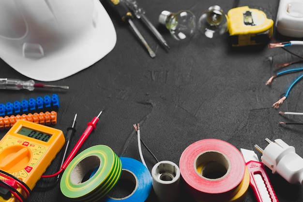 Hardhat and electrical equipment