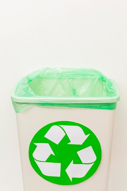 Hazardous waste to nature recycle bin concept