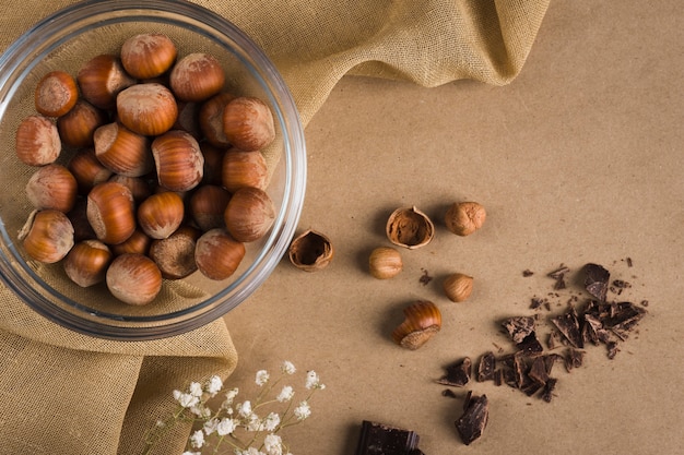 Free photo hazelnut