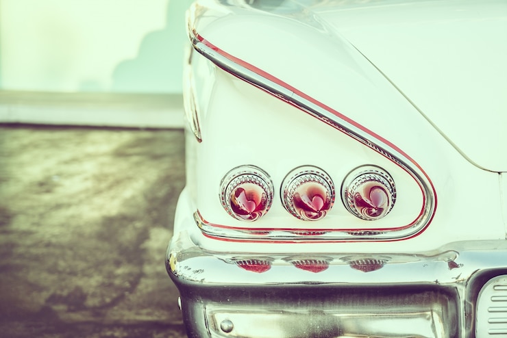 Free Photo headlight lamp car