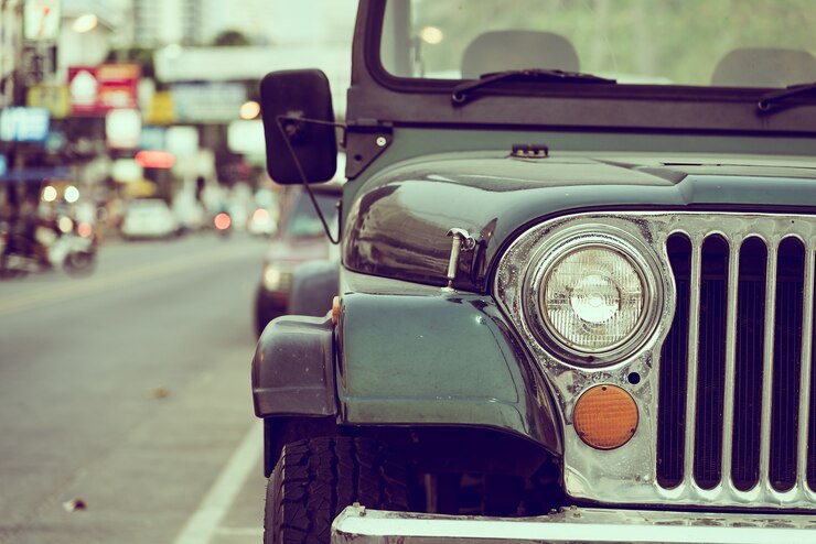 Free Photo headlight lamp vintage car